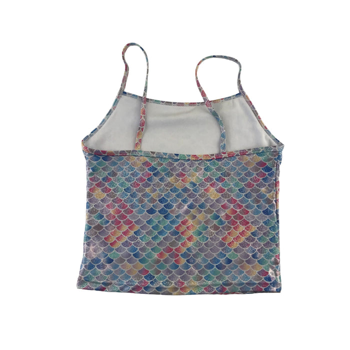 Primark 11-12 years multi-colour mermaid 2 piece swimsuit