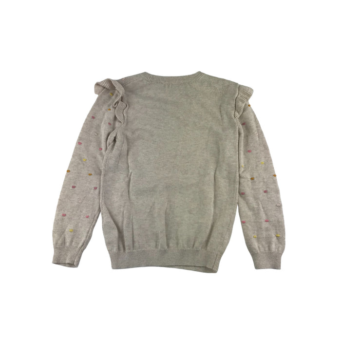 Primark 5 years light beige polkadots jumper