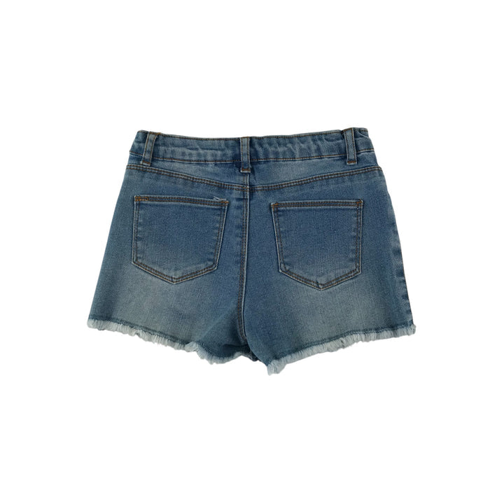 Primark 6-7 years blue denim mini mouse shorts