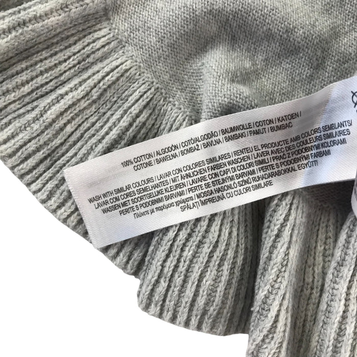 Primark 6-7 years grey with sequin unicorn cotton jumper