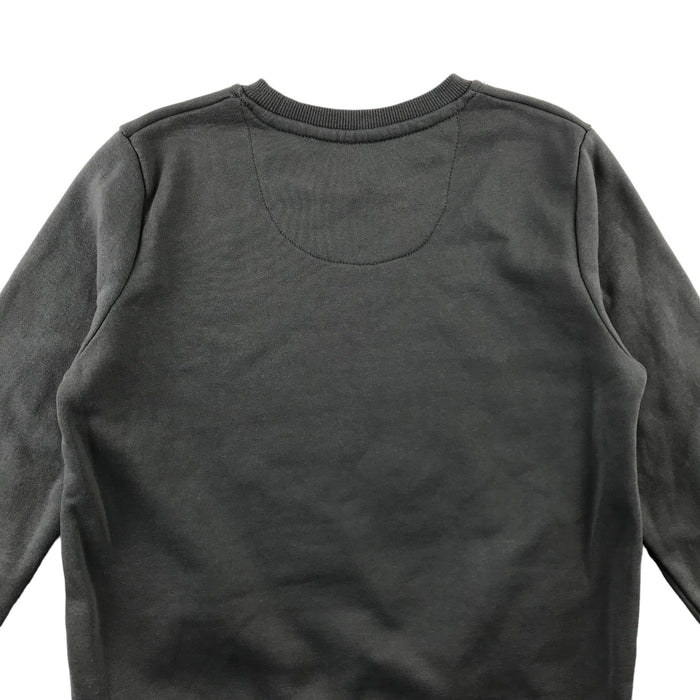 Primark 7-8 years grey snake print sweater