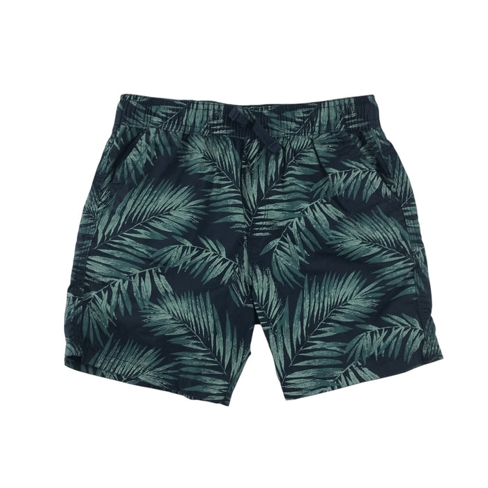 Primark 8-9 years green floral leaf design cotton shorts