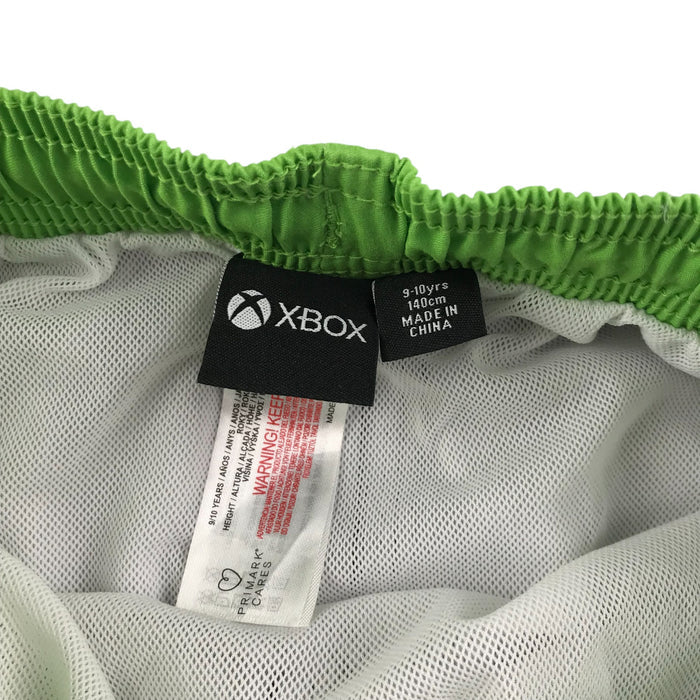 Primark 9-10 years black green Xbox swim trunks