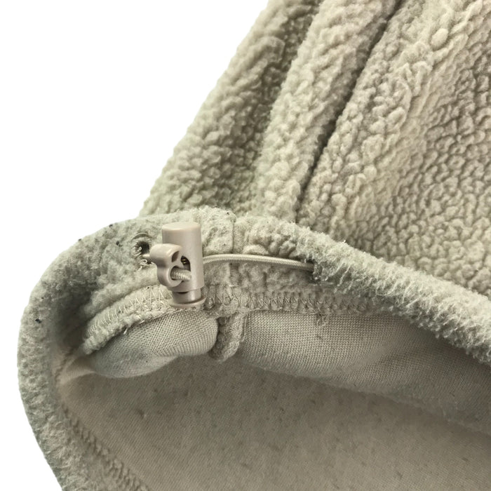 Primark adult size small beige quarter zipper fleece