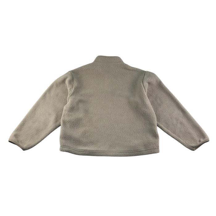Primark adult size small beige quarter zipper fleece