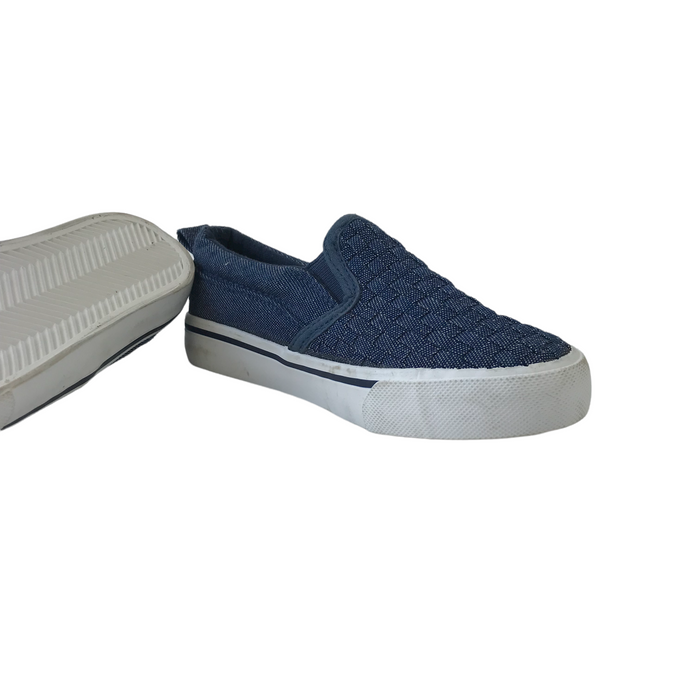 Primark size UK 9 (jr) denim-style plimsolls
