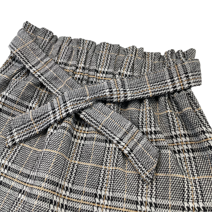 Primark4-5 years grey houndstooth skirt