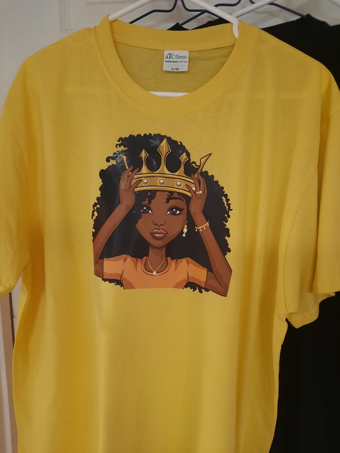 Printed T-shirts in unique designs in Adult Large size - NATASHAHS