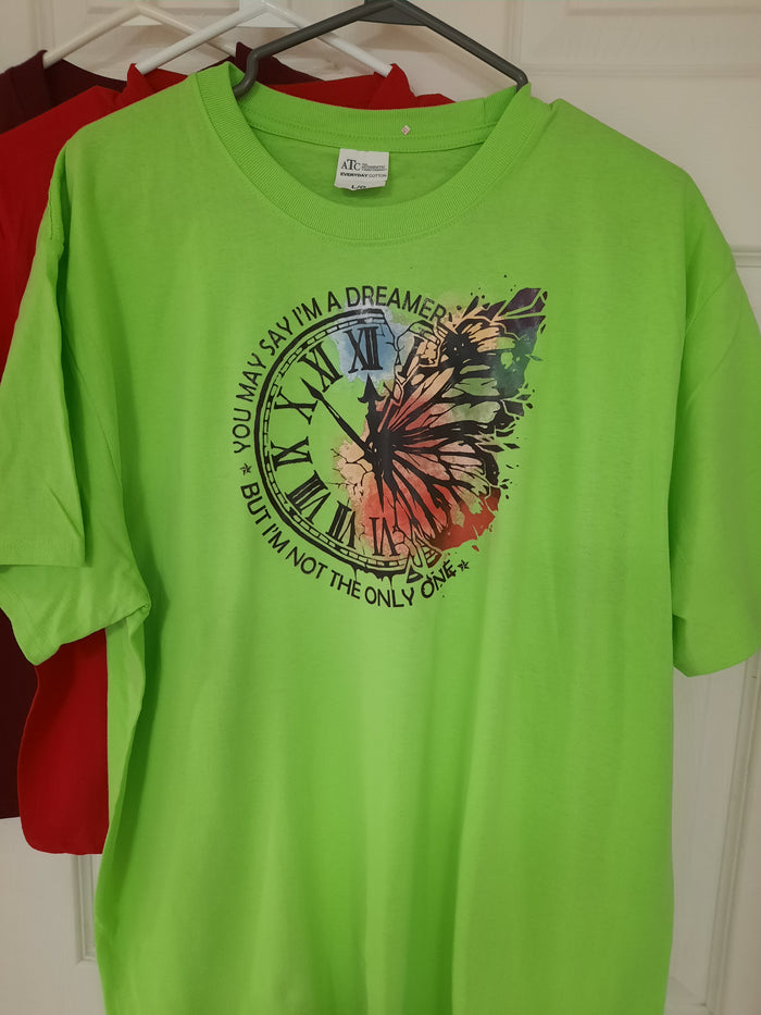 Printed T-shirts in unique designs in Adult Large size - NATASHAHS
