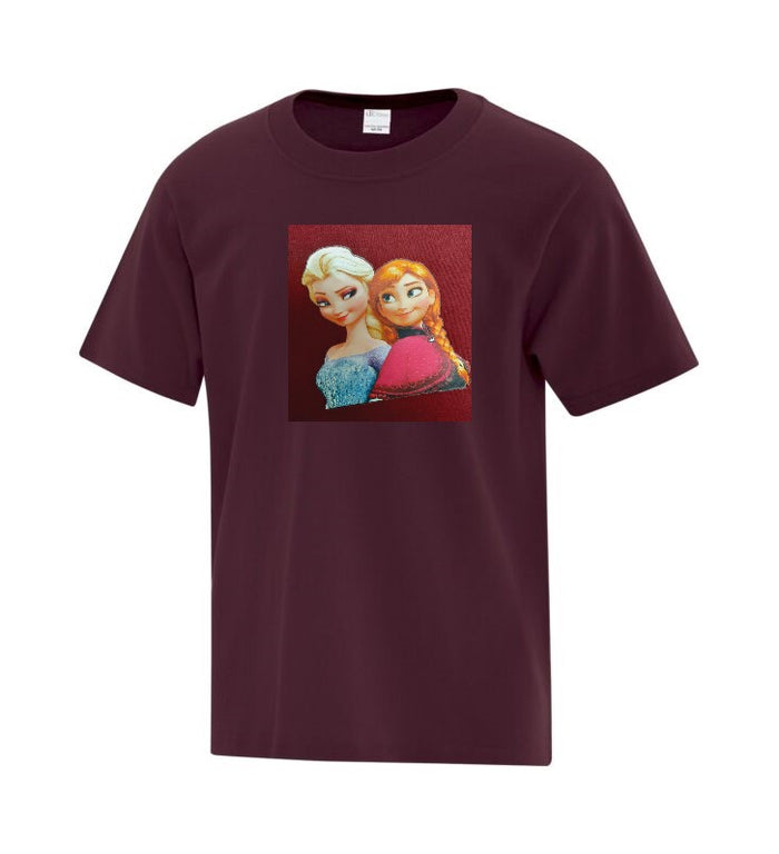 maroon frozen
