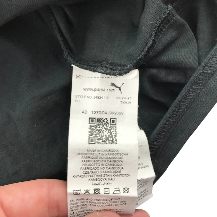 Puma 7-8 years black cotton hoodie