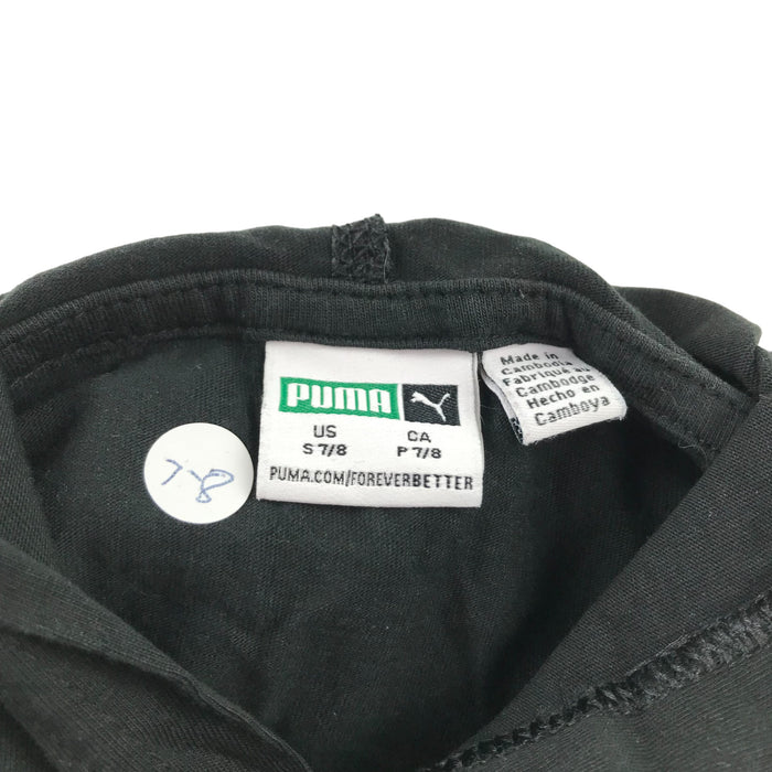 Puma 7-8 years black cotton hoodie
