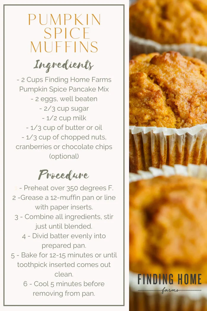 Pumpkin Spice Pancake Mix