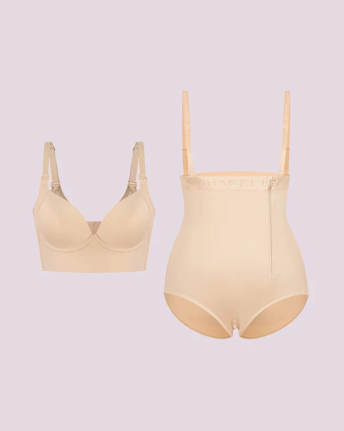 Push-Up Bra + High-Waisted Brief Bundle