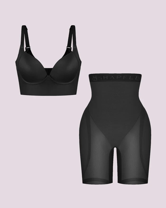 Push-Up Bra + Hip Enhancer Padded Short Bundle