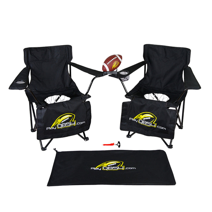 QB54 Black Backyard Football Game Set