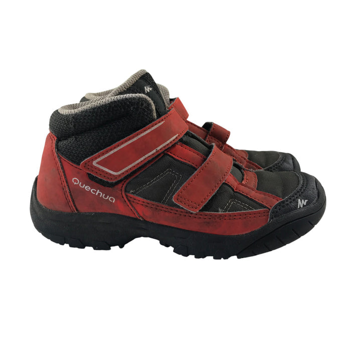 Quechua size UK 11.5c (jr) orange hiking trainer