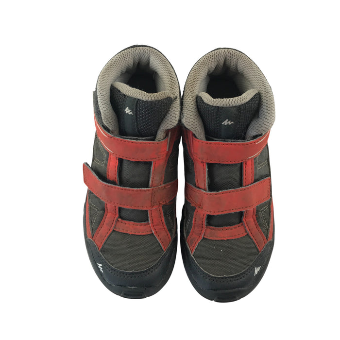 Quechua size UK 11.5c (jr) orange hiking trainer
