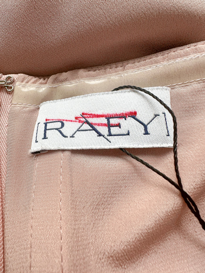 Raey Pink Off The Shoulder Mini Dress