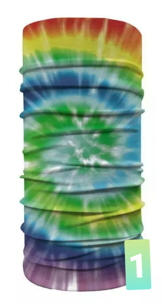 Rainbow Patterned Headwear - Assorted Styles