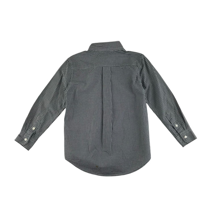 Ralph Lauren 4-5 years black and white buttoned cotton shirt