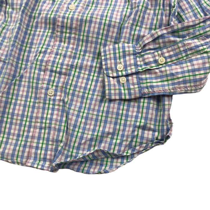 Ralph Lauren 5 years light blue checked shirt