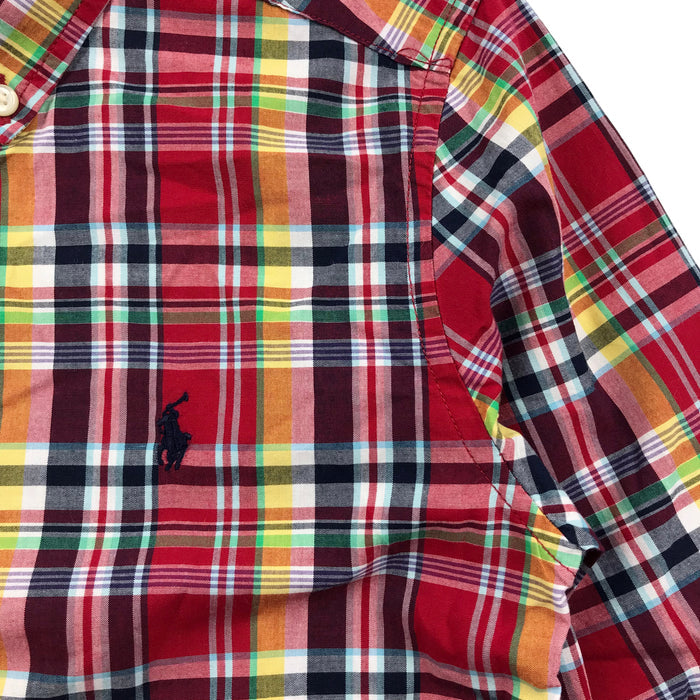 Ralph Lauren 6 years red checked shirt