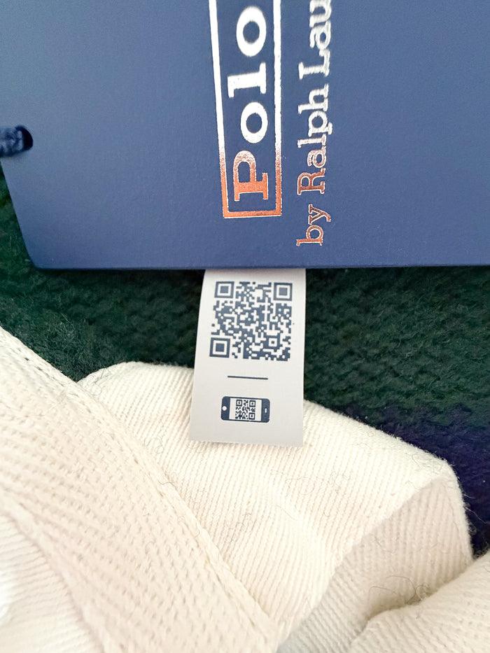 Ralph Lauren Polo Striped Wool Cashmere Rugby Jumper