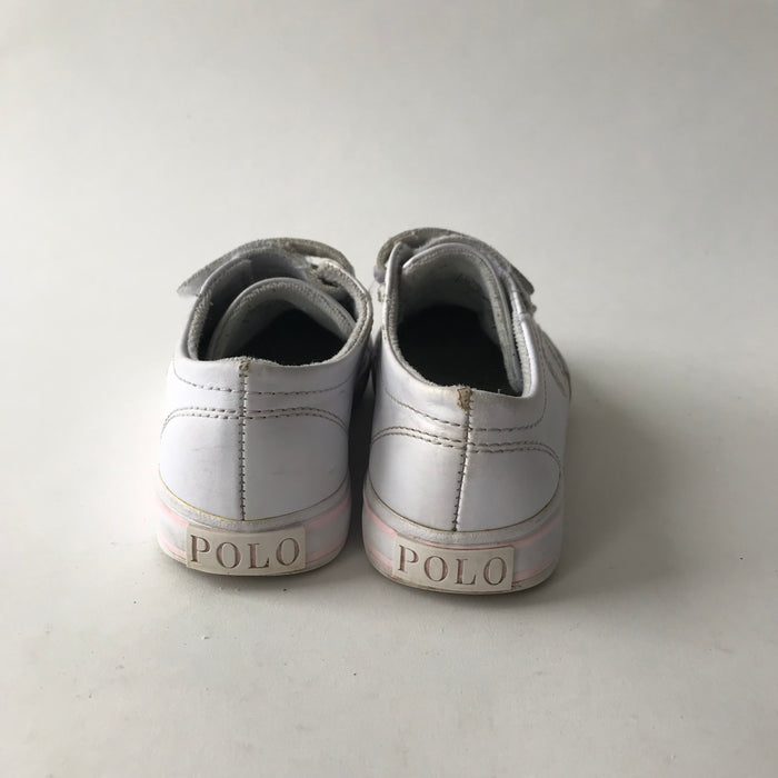 Ralph Lauren size UK 11 (jr) white trainers
