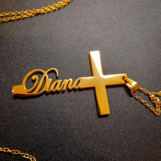 Ready to wear ENGLISH AMERICAN name necklaces - NATASHAHS