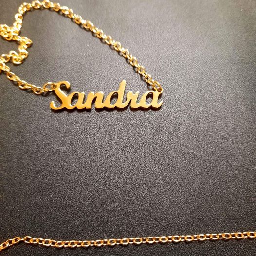 Ready to wear ENGLISH AMERICAN name necklaces - NATASHAHS