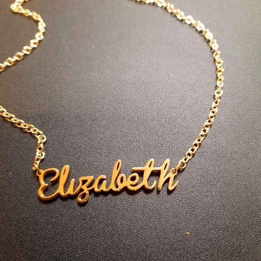 Ready to wear ENGLISH AMERICAN name necklaces - NATASHAHS
