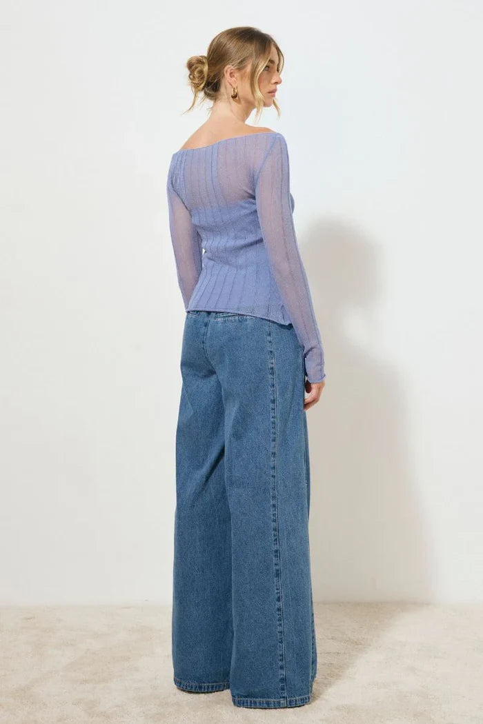 reflection knit top