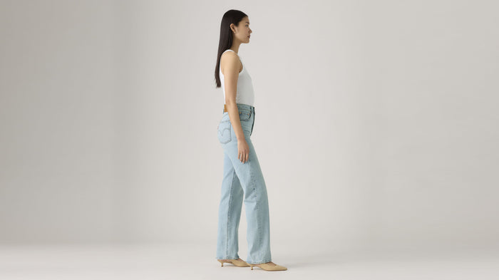 Ribcage Full Length 32" Jean - Blasted Stone Clean