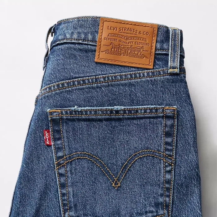 Ribcage Straight Ankle 27" Jean - On My Honor - Dark Wash
