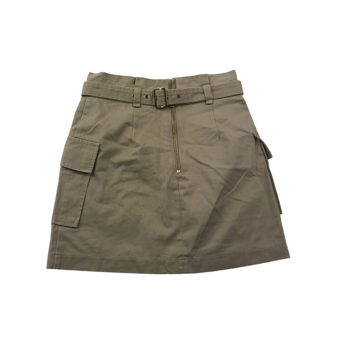 River Island 9-10 years beige combat skirt