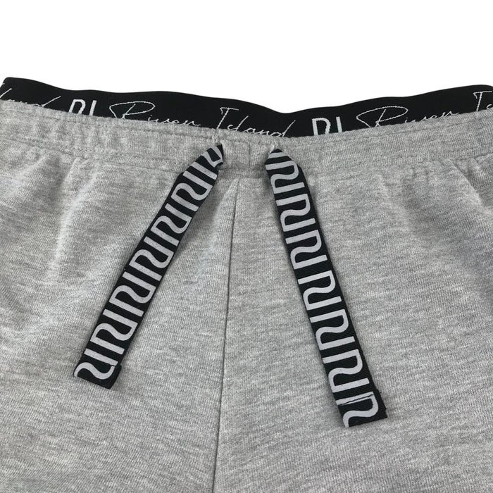 River Island 9-10 years grey jersey micro shorts
