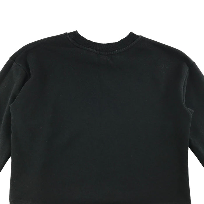 River island sweater age 7 black cropped believe in you print pattern sweater