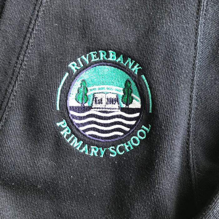 Riverbank Primary Navy Blue Jersey Cardigan
