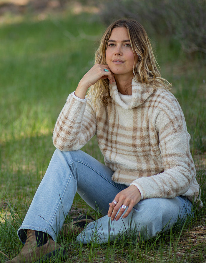 Roley Cowl: Birch Plaid