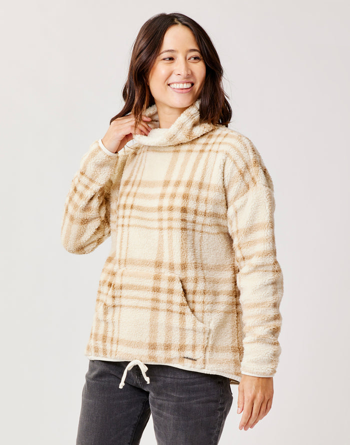 Roley Cowl: Birch Plaid