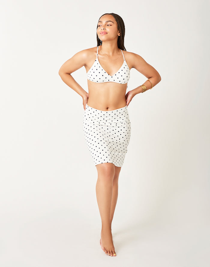 Rowan Skirt: Cloud Polka Dot - FINAL SALE