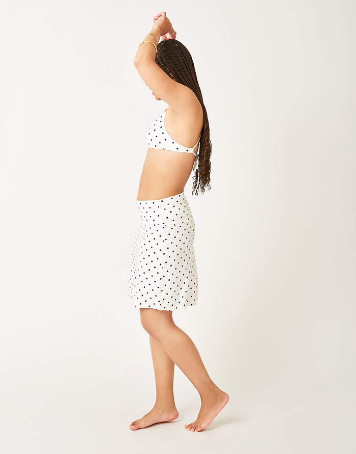 Rowan Skirt: Cloud Polka Dot - FINAL SALE
