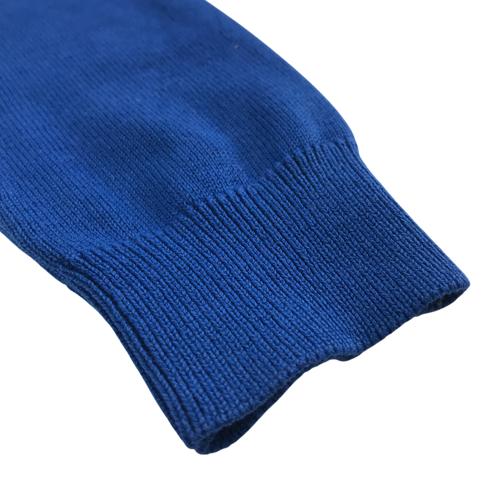 Royal blue girls plain school cardigan