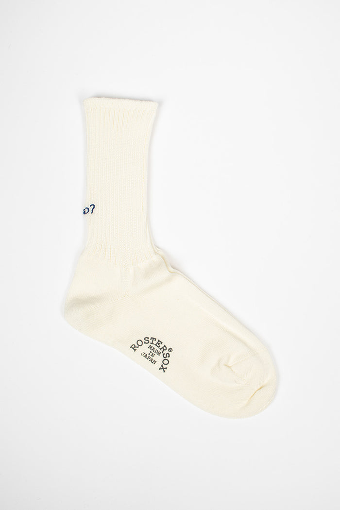 RS-275 What's Up Socks White