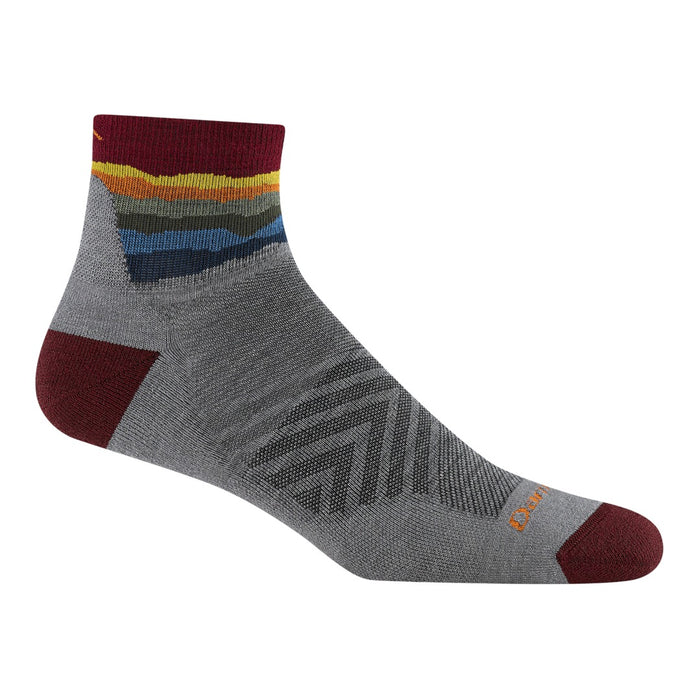 Run Quarter Ultra Lightweight Sock With Cushion | Skyracer Gray
