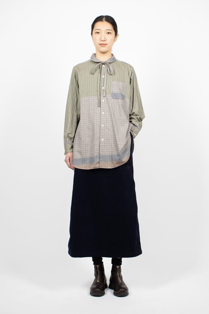 Sailor Skirt Navy Corduroy