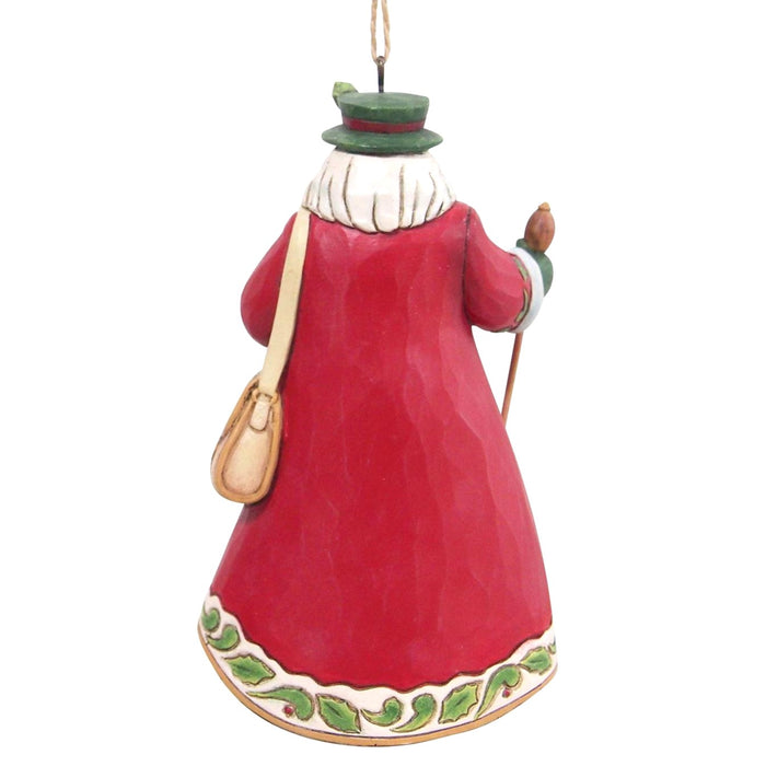 "Sale" Jim Shore Heartwood Creek - German Santa Christmas Ornament 6009461