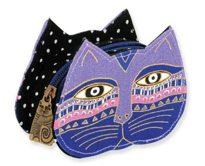 "Sale" Laurel Burch - Feline Face Coin Bag