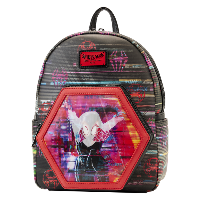 "Sale" Loungefly Marvel - Across the Spider-Verse Lenticular Spiderman Backpack MVTB0239